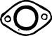 FONOS 81038 Gasket, exhaust pipe